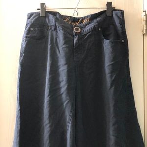 Level 99 Tencel Gaucho Capri Pants